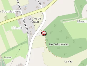 Carte de La Marissou à Huismes