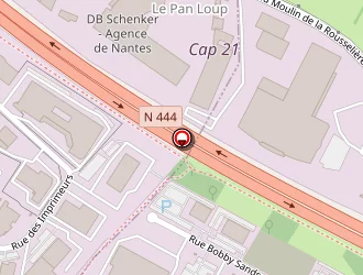 Carte de Spie Ouest-centre à Saint-herblain