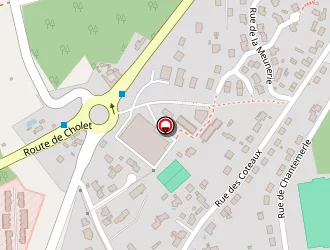 Carte de Stade Chantemerle à Saumur