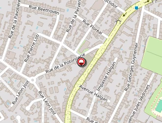 Carte de Fléane Coiffure à Nantes