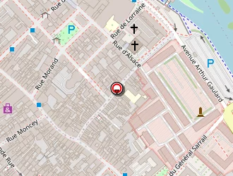 Carte de Le Bar Du Barbu à Besançon