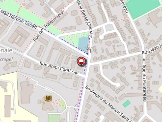 Carte de Sas Coupcab à Nantes