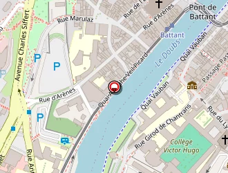 Carte de Le Privé à Besançon