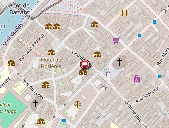 Carte de Proxim'cité à Besançon