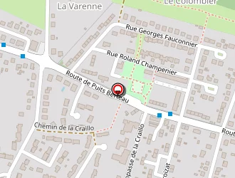 Carte de Réseau D'aide Spécialisée Aux Eleves En Difficulté à Vierzon