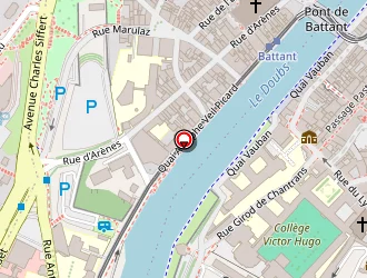 Carte de Mudry Vincent à Besançon