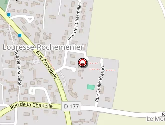 Carte de Treuillier Georges à Louresse-rochemenier