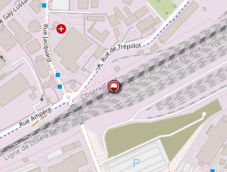 Carte de Mabéo Industries à Besançon