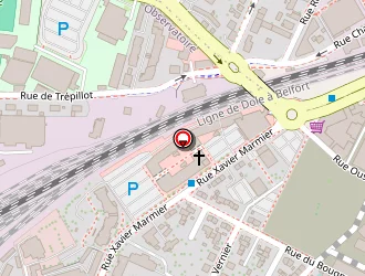 Carte de Plastipolis à Besançon