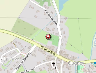 Carte de Agence Postale à Ougney