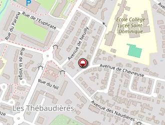 Carte de L'unique Institut à Saint-herblain