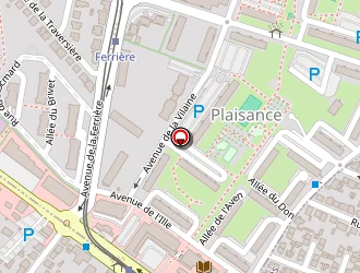 Carte de Monceau Fleurs à Saint-herblain