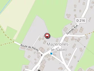 Carte de Ecole à Mazerolles-le-salin