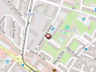 Carte de B2a (bridge Atlantique Association) à Orvault