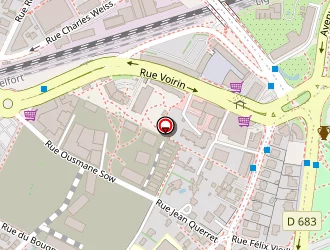 Carte de Reparstores à Besançon