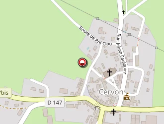 Carte de Mairie à Cervon