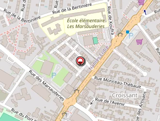 Carte de Plessis Michel à Nantes