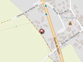 Carte de Soran à Fénay