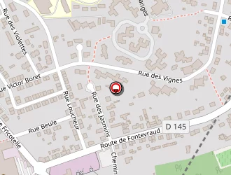 Carte de Aspire à Saumur