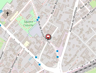 Carte de Speedy à Besançon