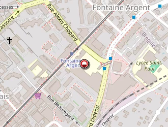 Carte de Salon Des Thermes à Besançon