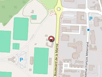 Carte de Police (commissariat) à Saumur