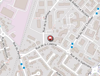 Carte de S.a.h.i.c (structure Accompag Habitat Et Insertion Dans La Cité) à Nantes