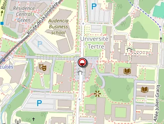 Carte de Bibliothèque Universitaire à Nantes