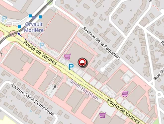 Carte de Mondial Tissus à Saint-herblain