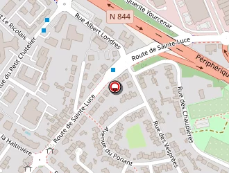 Carte de Caillaud Laure à Nantes