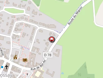 Carte de Commune De Frossay (commune) à Frossay