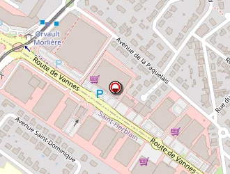 Carte de Bazar Avenue à Saint-herblain