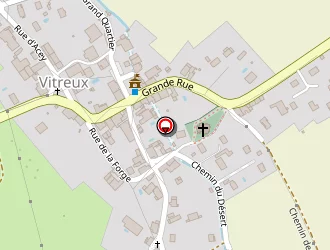 Carte de Samuel Gaiffe à Vitreux