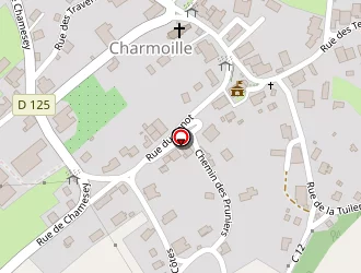 Carte de Menuiserie Huot-marchand à Charmoille