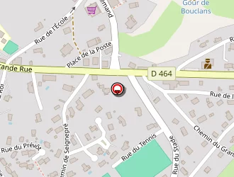 Carte de Jacquot à Bouclans