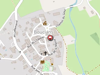 Carte de Renault Bobillier Garage Agents à Bouclans