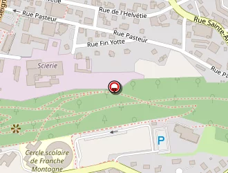 Carte de Camping à Maîche