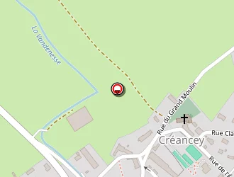 Carte de Chevalier à Créancey