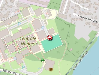 Carte de Ifremer (institut Français Recherche Exploitation De La Mer) à Nantes