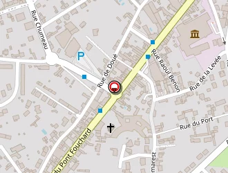 Carte de Touin David à Saumur