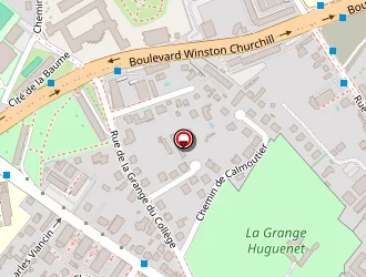 Carte de Grillet Jacqueline à Besançon