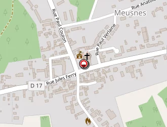 Carte de Ambulances Meusnoises à Meusnes