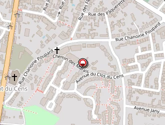 Carte de Thematice Perdoncin Benoît à Nantes