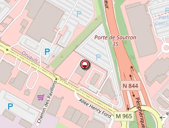 Carte de Total Raffinage Marketing à Saint-étienne