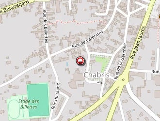 Carte de Hinaut Philippe à Chabris