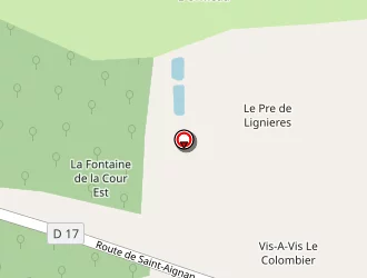 Carte de Stade Municipal à Couffy