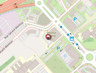 Carte de Franche Comté Technologie Et Transfert à Besançon