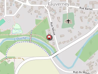 Carte de Vincent Yves à Fauverney