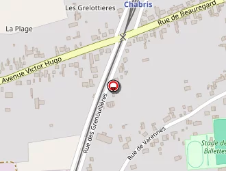 Carte de Chabris Maintenance à Chabris