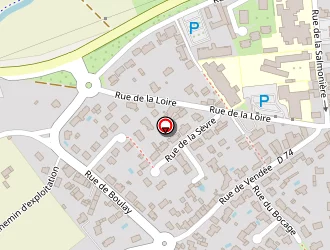 Carte de Ambulances Lorousaines Omnitransports à Saint-julien-de-concelles